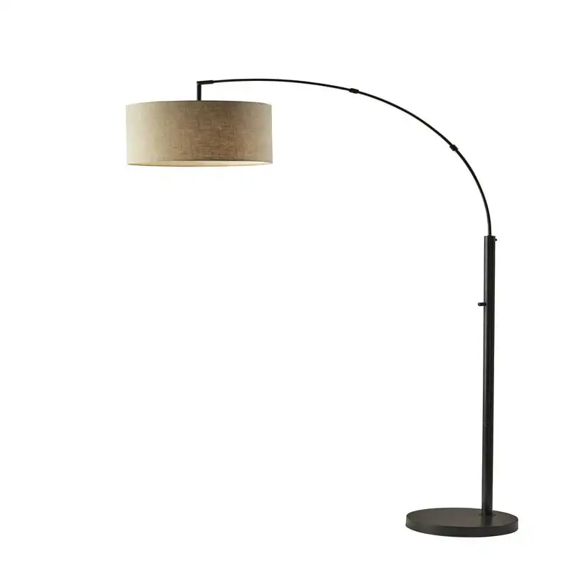 

Preston Lamp, Dark Bronze, Light Brown Textured Fabric Shade