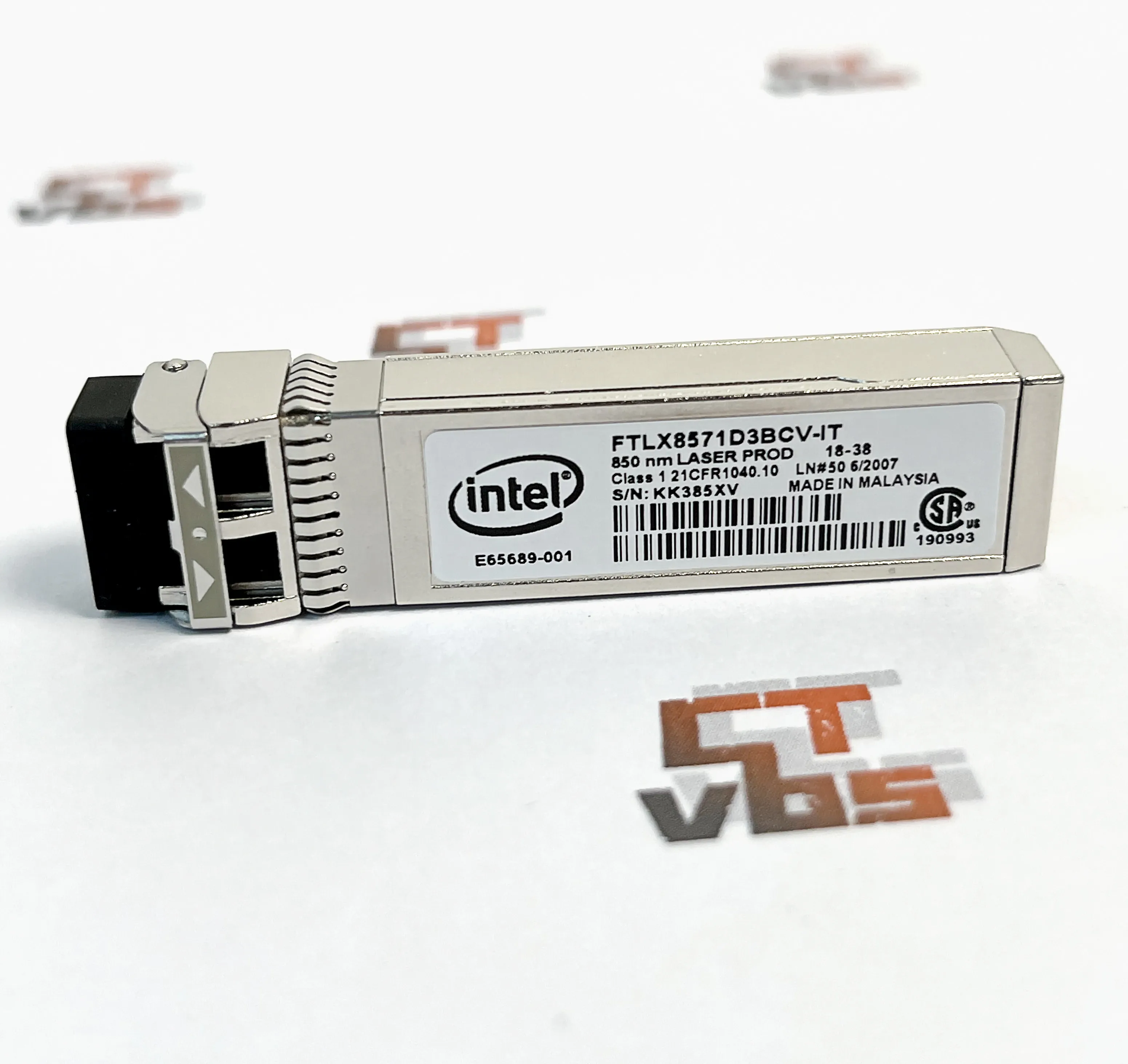 INTEL E10GSFPSR FTLX8571D3BCV-IT SFP+SR 10G/1G E65689-001 0Y3KJN for X710X520 Optical Transceiver Module
