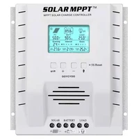 60A MPPT Solar Charge Controller 12V/24V WIFI APP Monitor PV PWM USB Interface LCD Display Cell Panel Charger Regulator