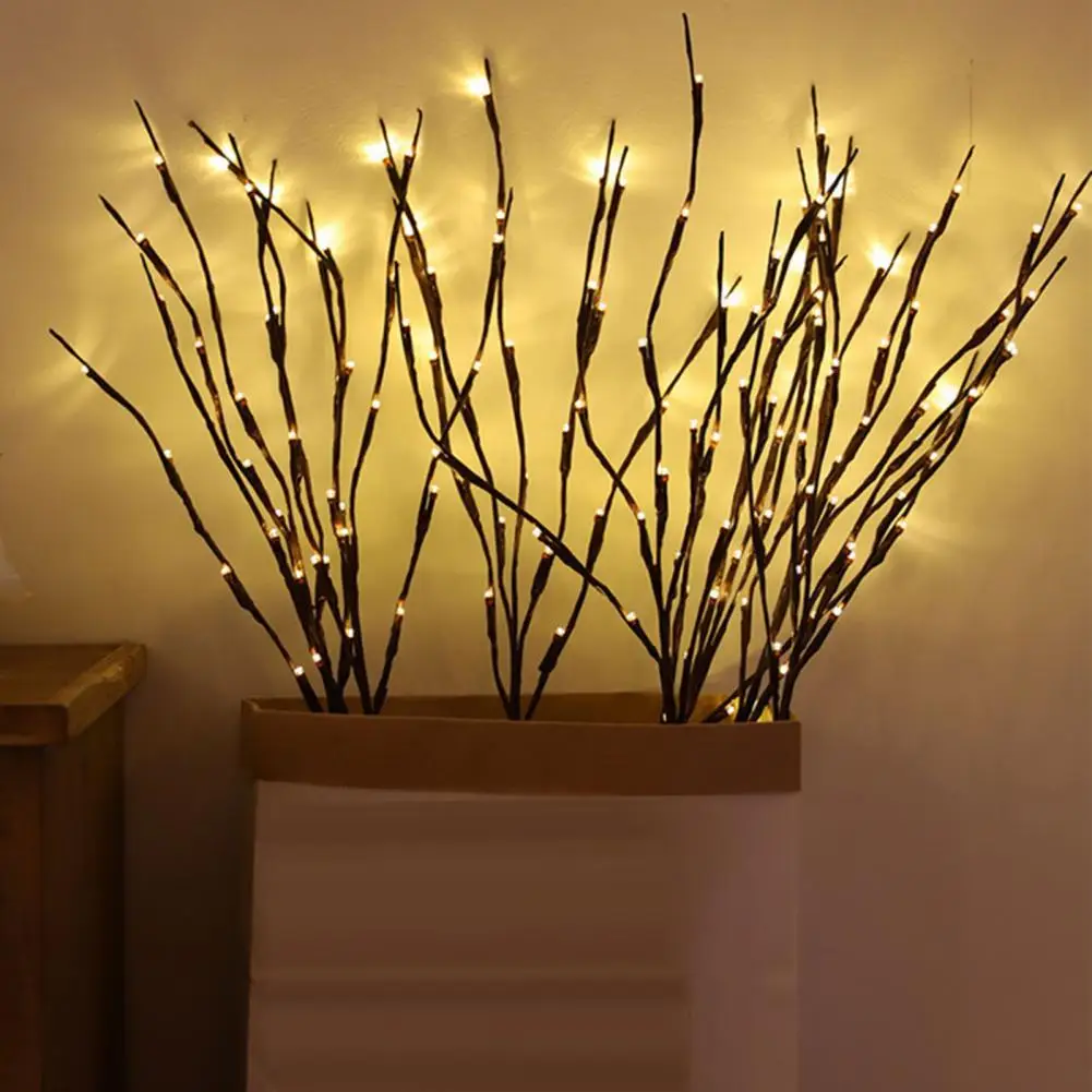 Светильник &quotветви ивы&quot теплый светильник декоративный Ночной пластиковая