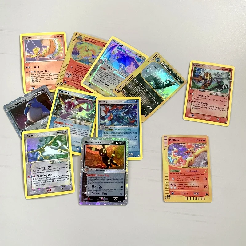 Фото Новый Pokemon 54 шт. карты MEGA/коробка английские блестящие энергетические боевые игрушки коллекционная карточная игра для детей подарок для мальчиков №3