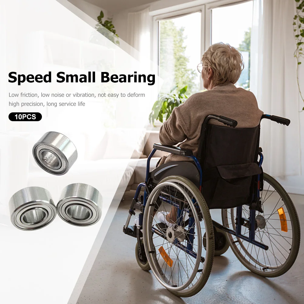 10 шт. высокоскоростной Миниатюрный подшипник 685ZZ для велосипедной гарнитуры