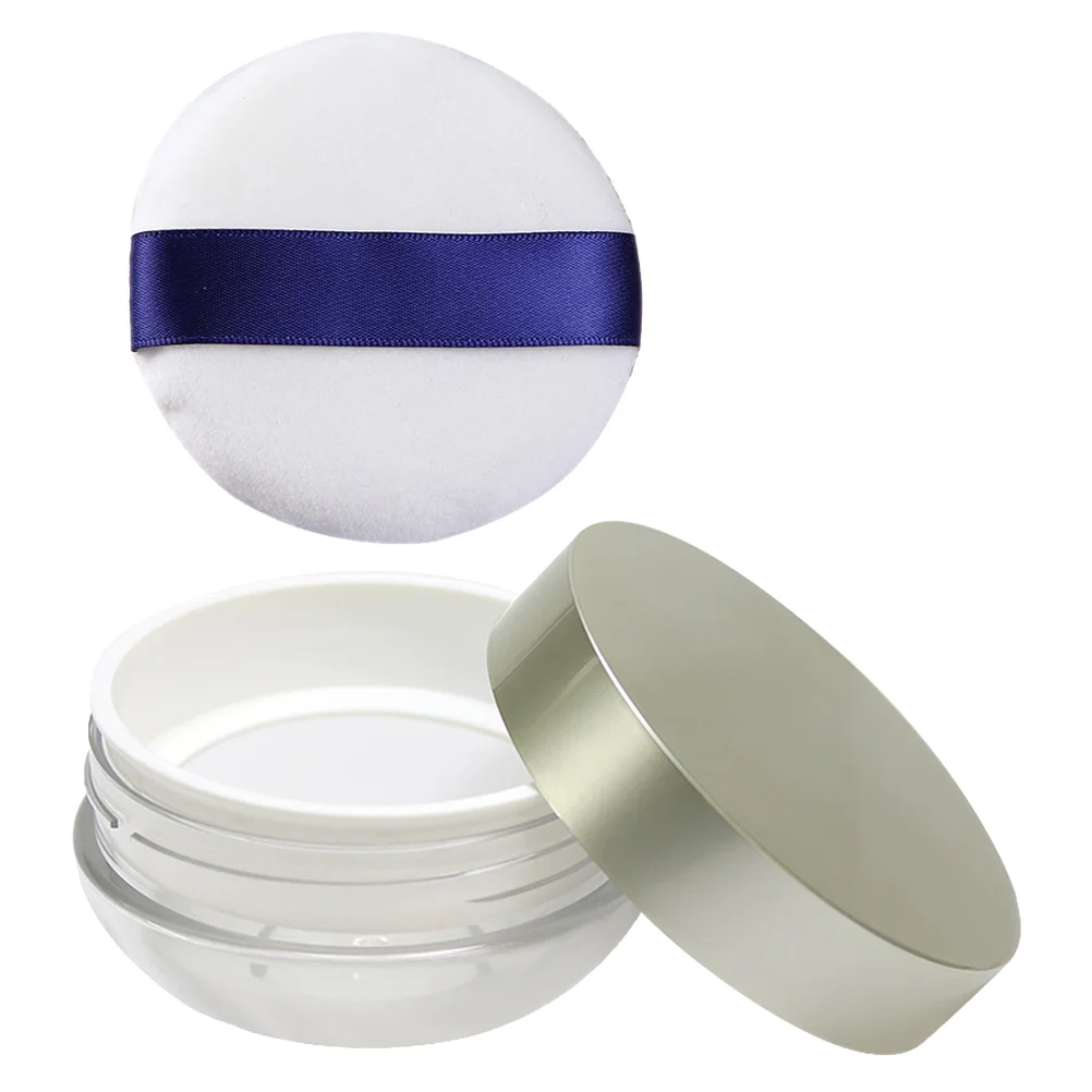 

1Pc Loose Box with Puff Cosmetics Box Box Loose Box Beauty for Storage Home