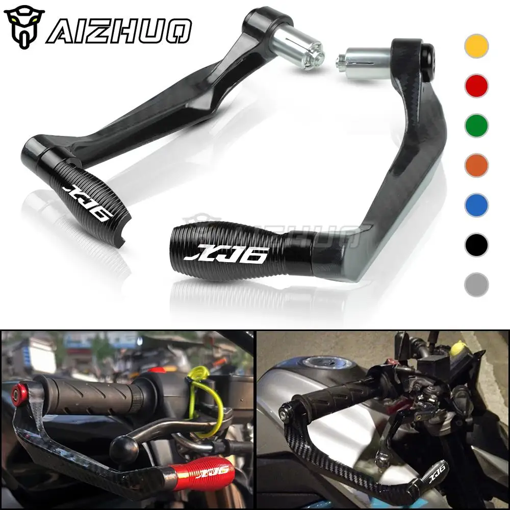 

7/8" 22mm For YAMAHA XJ6N XJ6 DIVERSION Motorcycle Lever Guard Handlebar Grips Brake Clutch Levers Protect XJ-6 2009-2015 2014