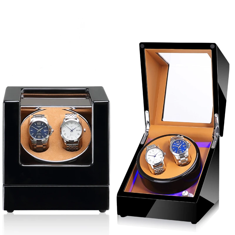 Намотка для часов Автоматическая двойной вращающийся держатель кабинета