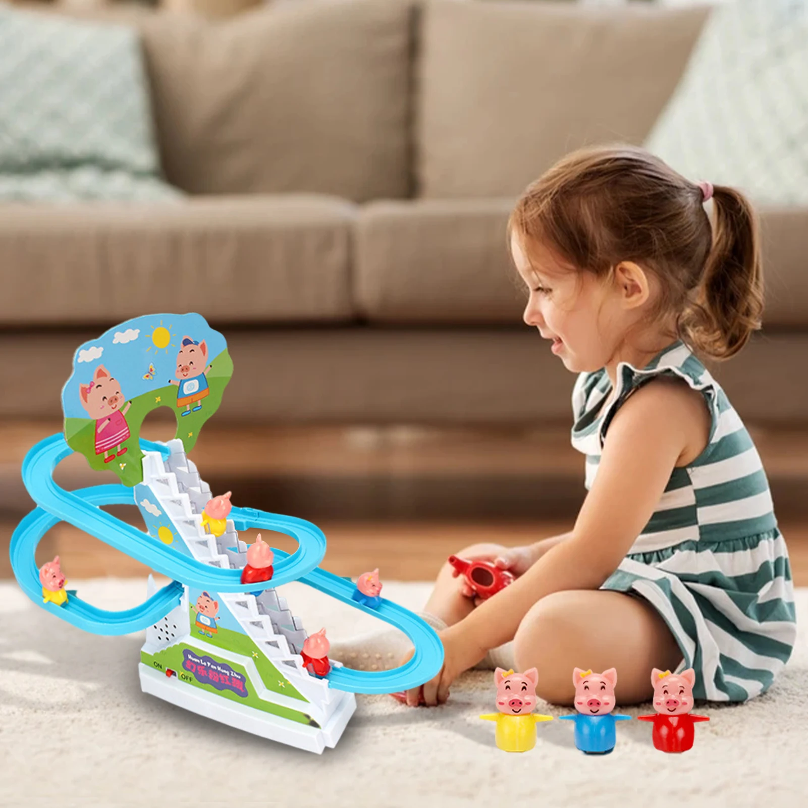 Игрушечная утка-трек сделай сам фигурки гоночный трек железнодорожный