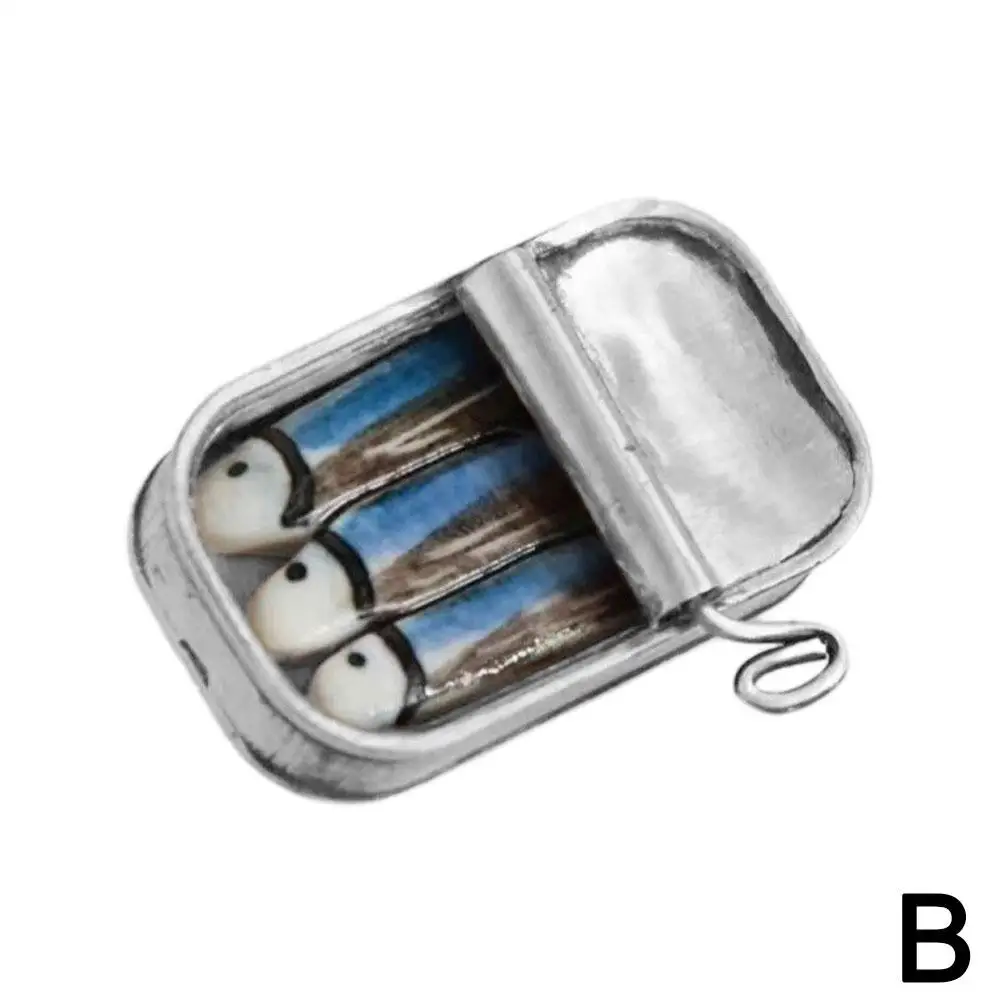 

Уникальная сардина может персонализированный стиль, подвесная акриловая сардина 2D, забавный акриловый орнамент с сардином, женские украшения