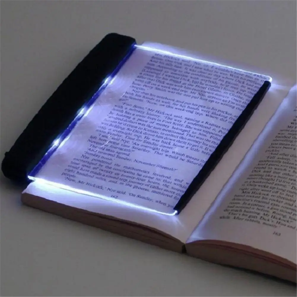 

Creative Flat Plate LED Lamp Reading Night Light Portable Travel Eye Protection Home Bedroom Lamp