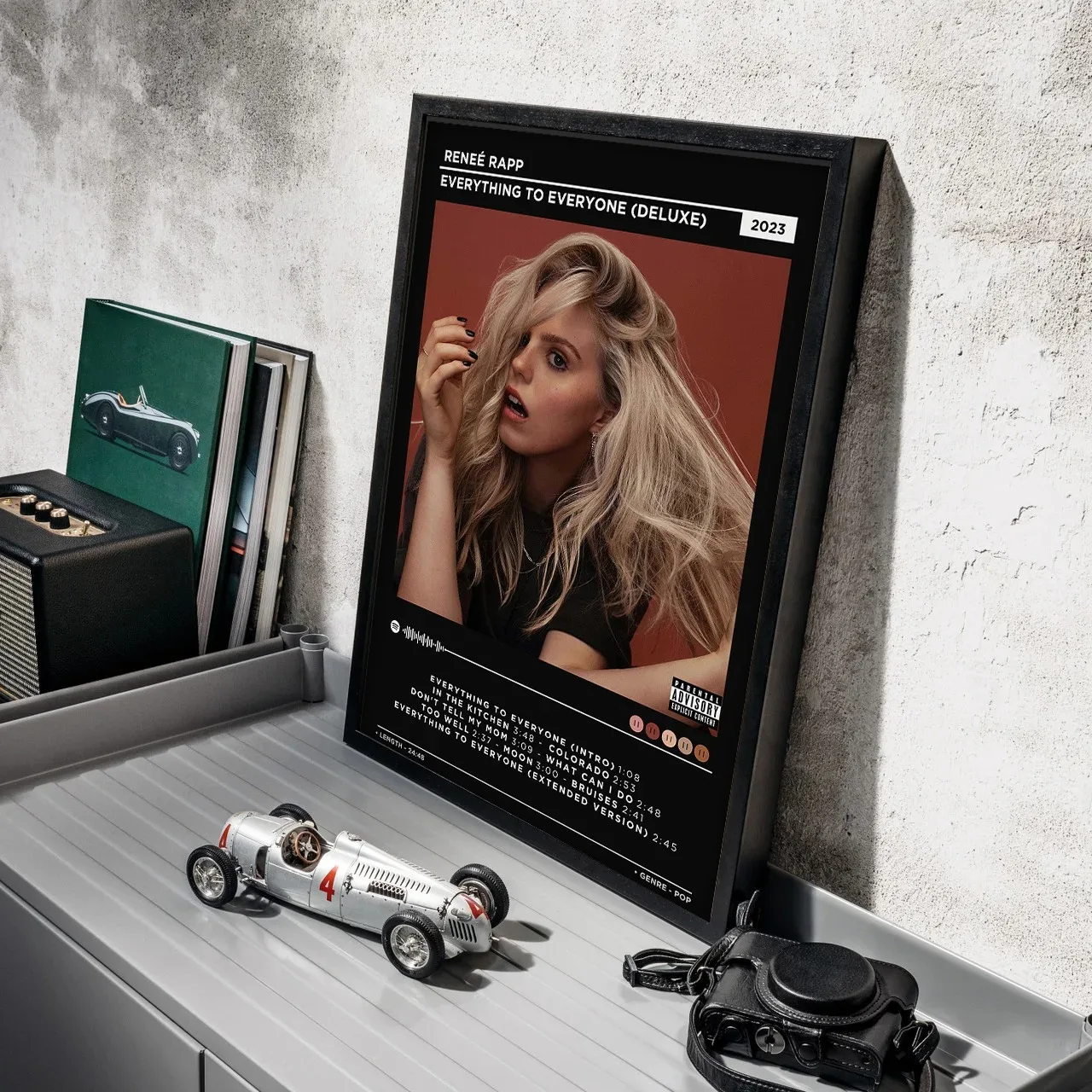 Современный стиль Rene Rapp постер напечатанный на холсте без рамы распылительная