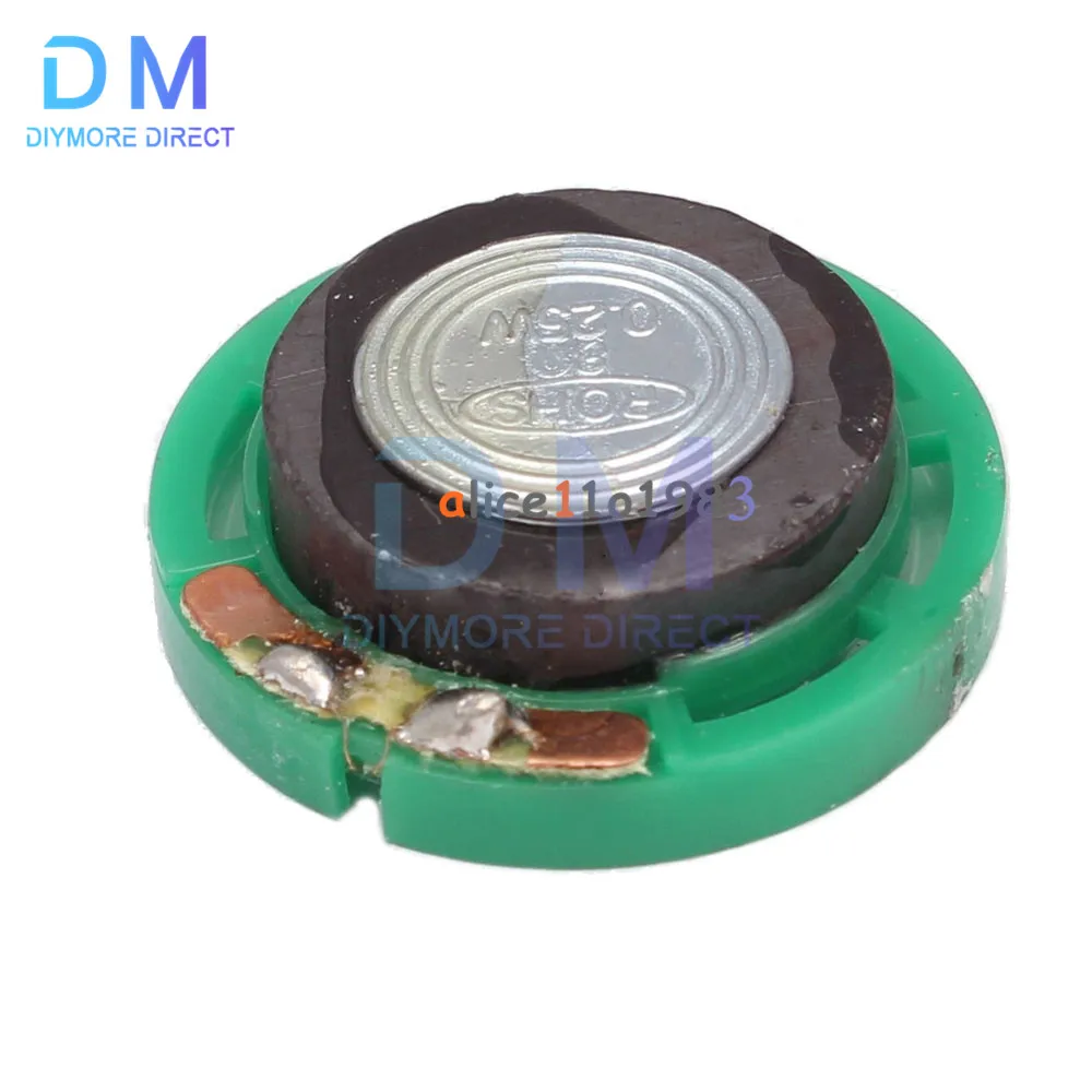 

1 шт. 8 Ом громкий динамик 8R диаметр 29 мм громкий динамик