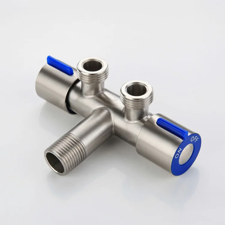 

Toilet Concealed Hot and Cold Bidet Spray Set 2 Function Hand Held Sprayer Shattaf Bathroom Attachment