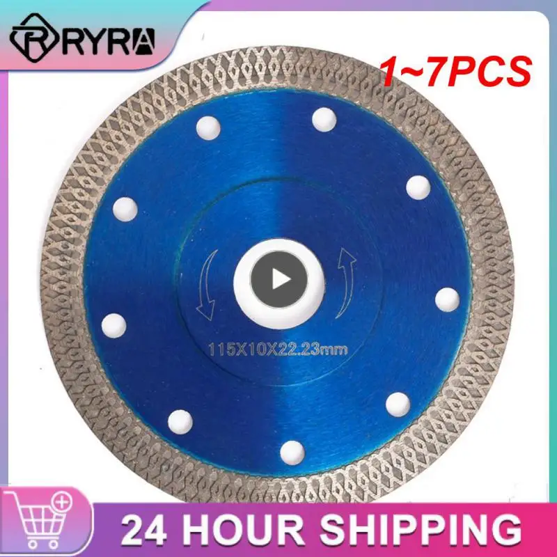 

1~7PCS Turbo Saw Blade Granite Marble Cutting Disc Porcelain Tile Ceramic Blades105/115/125mm for Angle Grinder