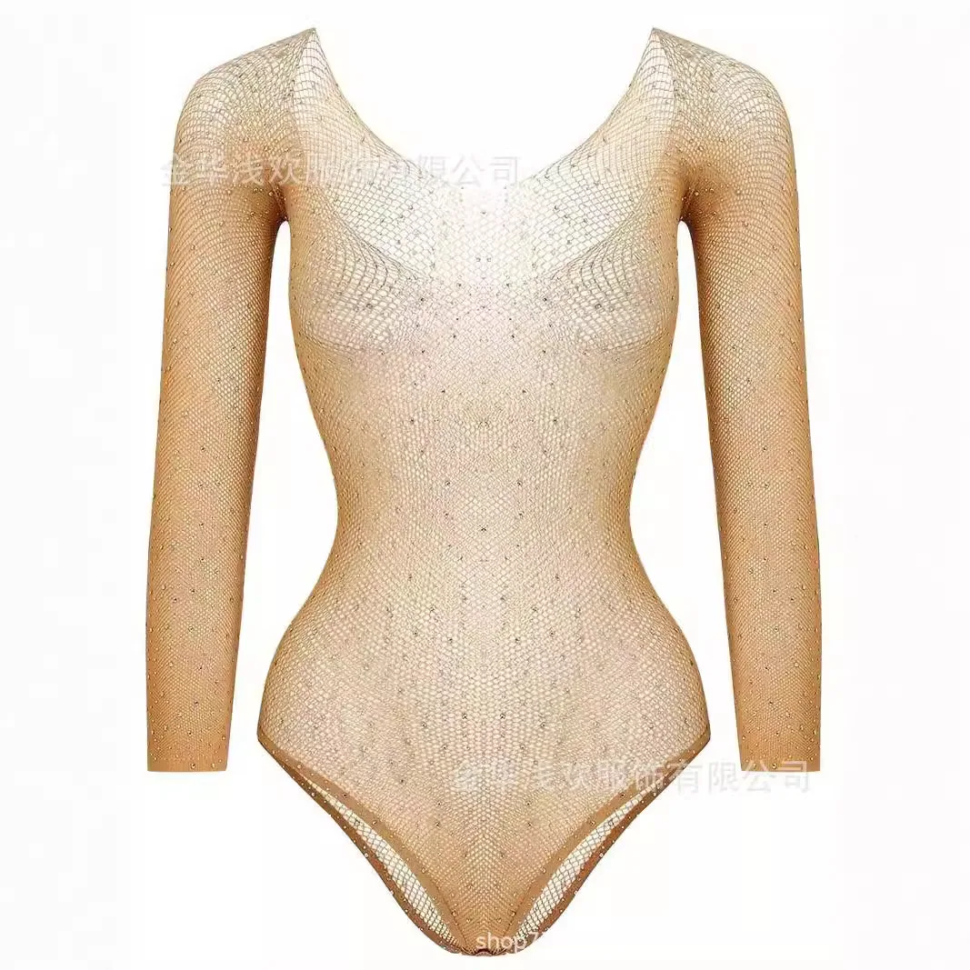 Женская прозрачная сетчатая одежда прозрачные модные бриллиантовые Дамские