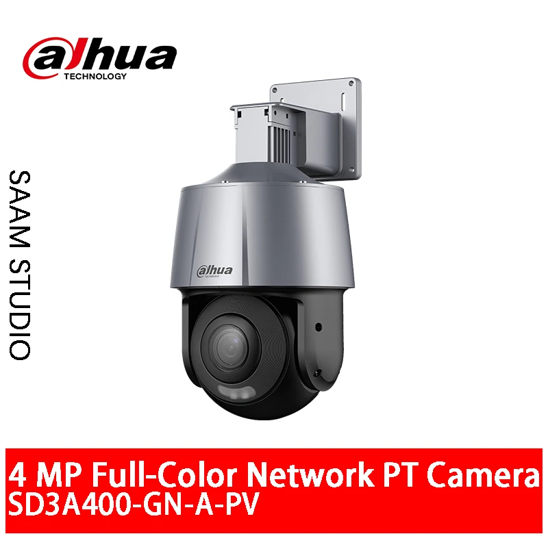 

Оригинальный телефон Dahua, 4 МП, полноцветная сетевая камера PT IR30M PoE Smart H.265 IVS IP, панорама, наклон PTZ, камера со встроенным микрофоном