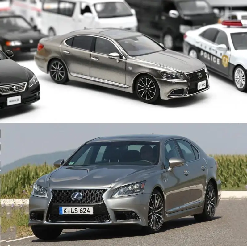 

Коллекция моделей автомобилей Kyosho 1:43 2015 Lexus LS460 F из литого сплава