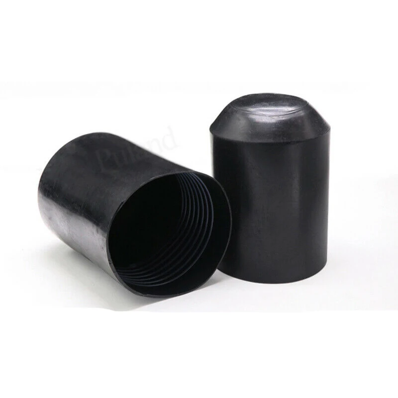 Black 2:1 Heat Shrink Caps Adhesive Glue Lined High-Voltage Cable Insulation Protection High TEMP 125°C Power Cable Protection images - 6