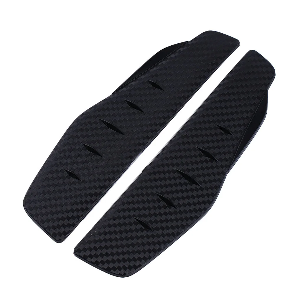 

Parts Rain Eyebrow Kit Rain Board Rear View Replacement Side Mirror Sun Visor Accessories Carbon Black Brand New
