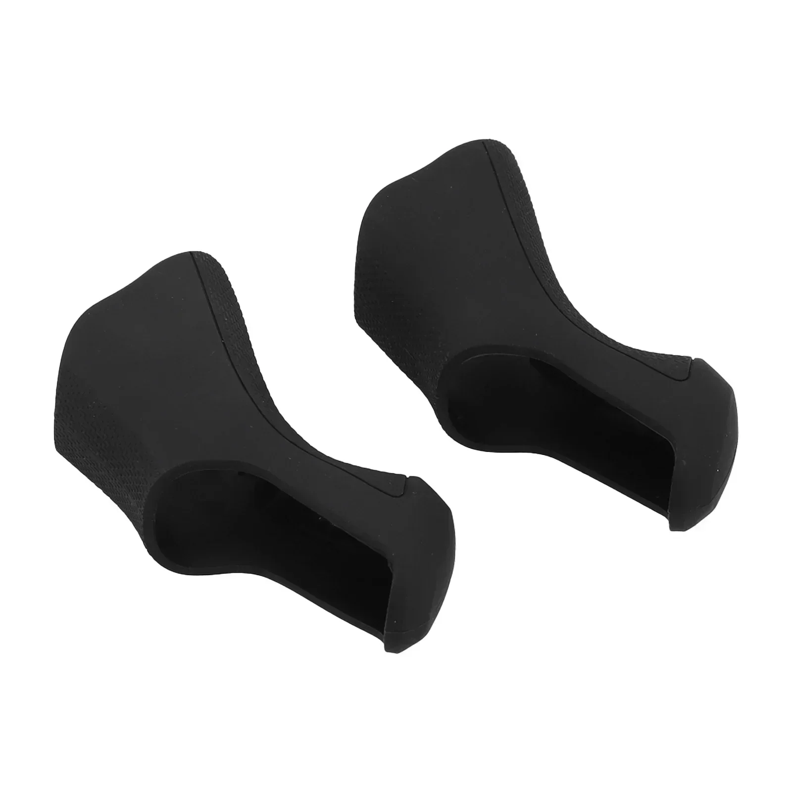 Фото 1 пара премиальных резиновых накладок на тормозные ручки Shimano Ultegra Di2 ST-6870, черные, сменные чехлы для ручек переключения передач шоссейного велосипеда №5