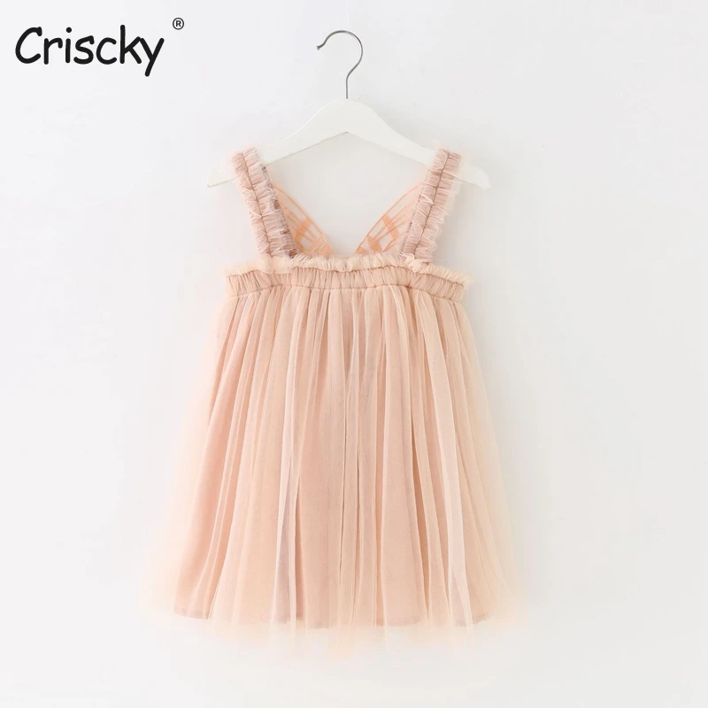 Летнее платье для девочек вечернее принцессы на день рождения детское без