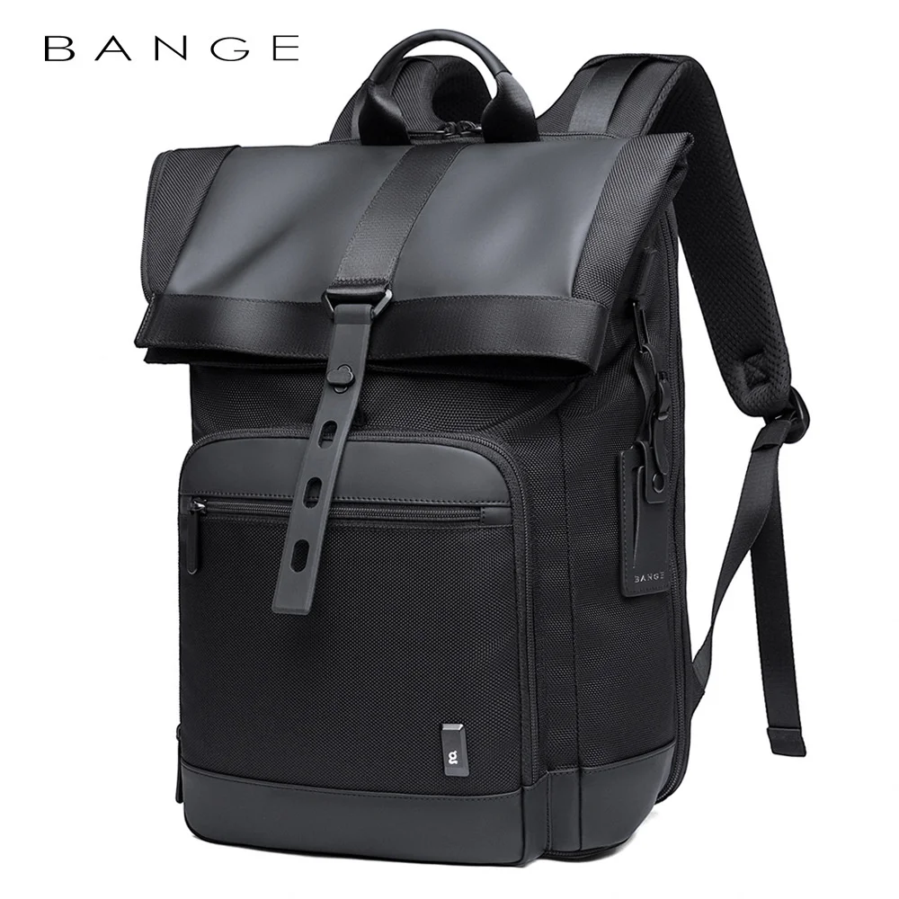 

Bange Men Fashion Backpack Multifunctional Waterproof Daily Travel Bag Casual School Rucksack for Unisex