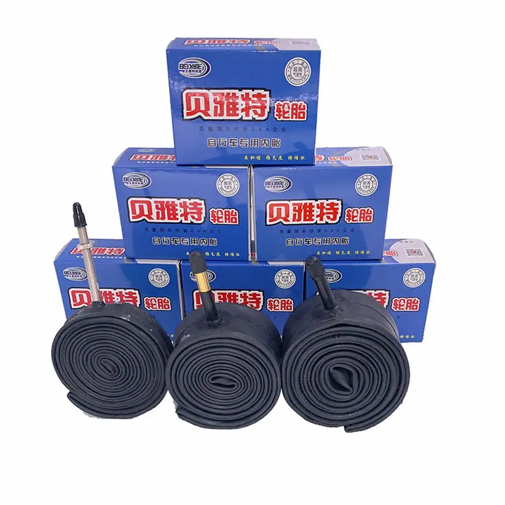 

32mm Bike Inner Tube Mountain Bike Butyl Rubber Bicycle Tires 26 27.5 29 Inch With Tire Accessories Schrader