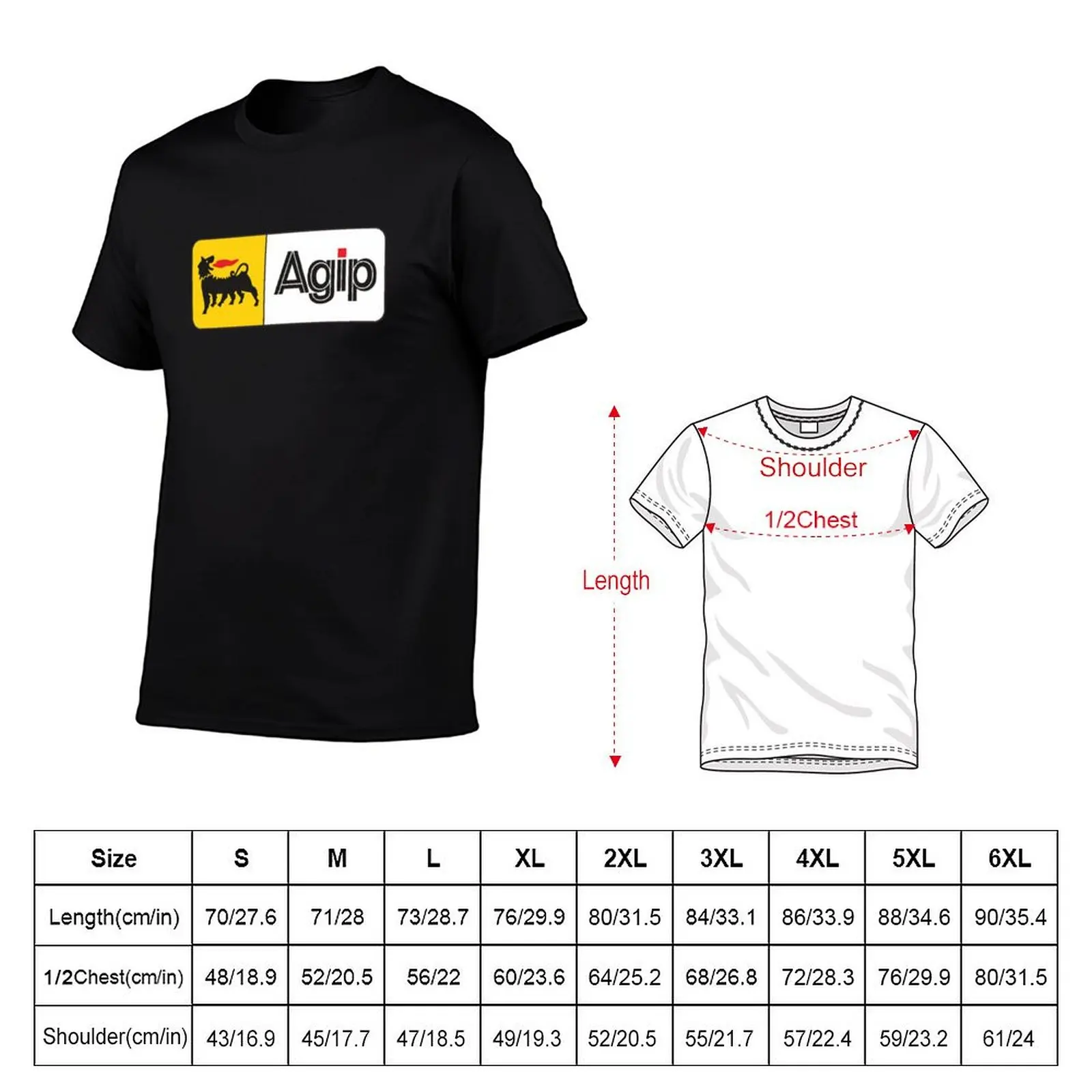 Agip Merchandise футболка хлопок мужские большие размеры