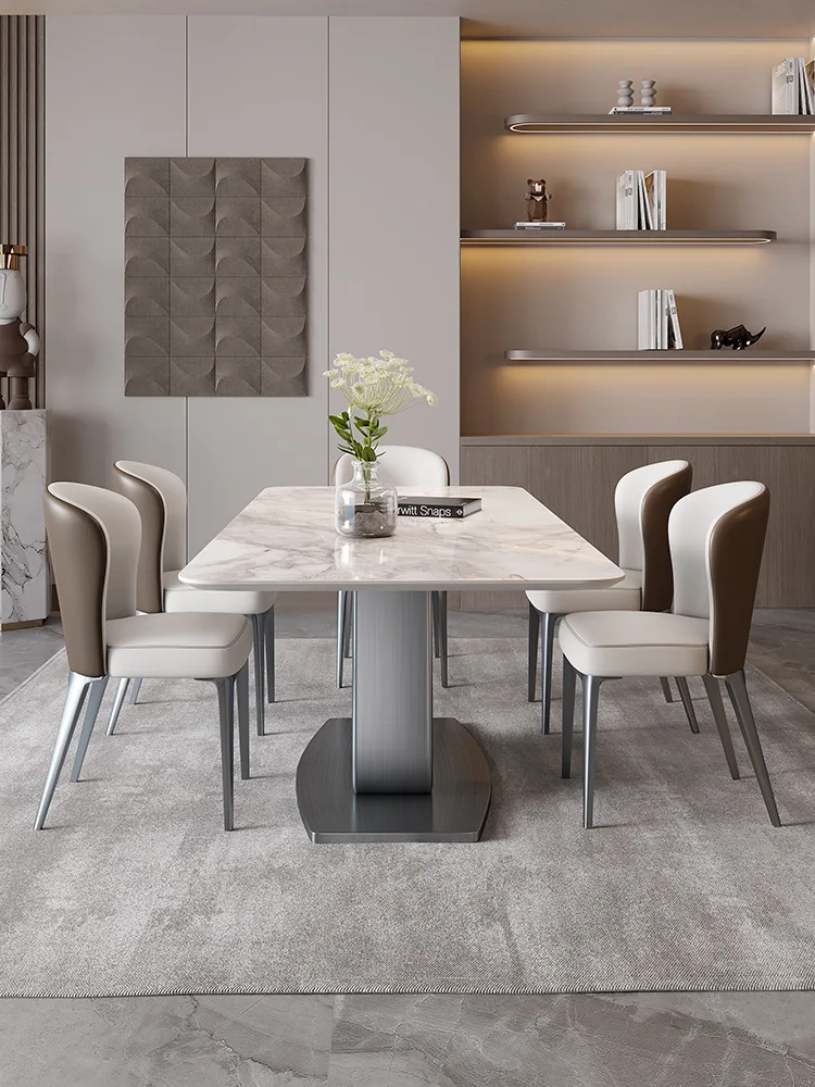 

Домашний сказочный стиль, современный обеденный стол и стул в скандинавском стиле