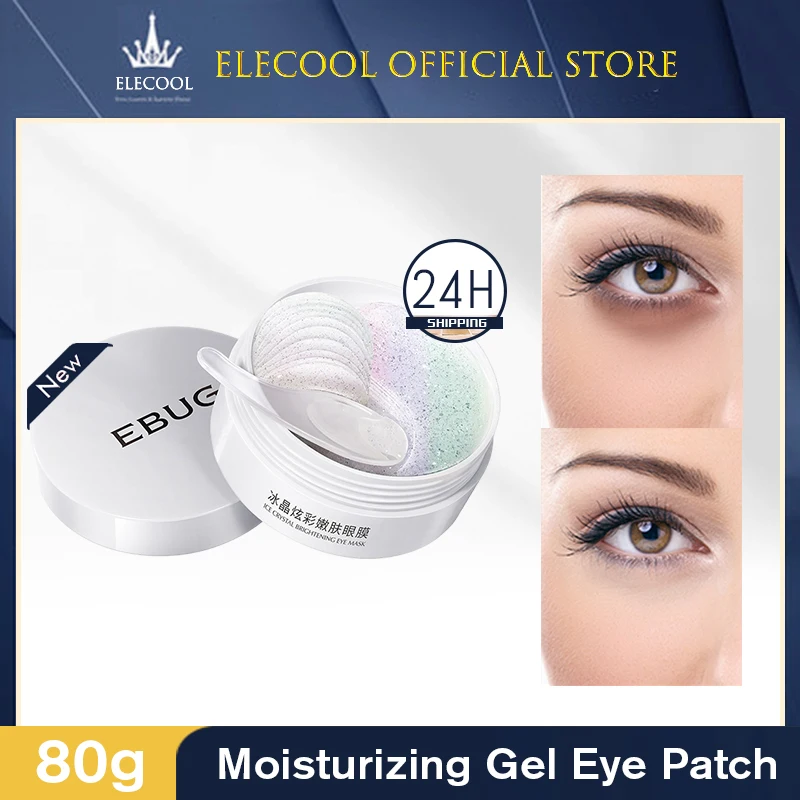

Gold Moisturizing Seaweed Crystal Collagen Eye Mask Patch 60pcs Anti-Wrinkle Anti Aging Remove Dark Circles Eye Care
