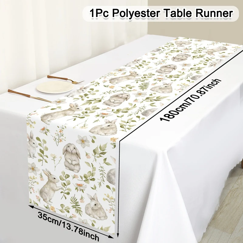 

Пасхальная скатерть-дорожка с кроликом