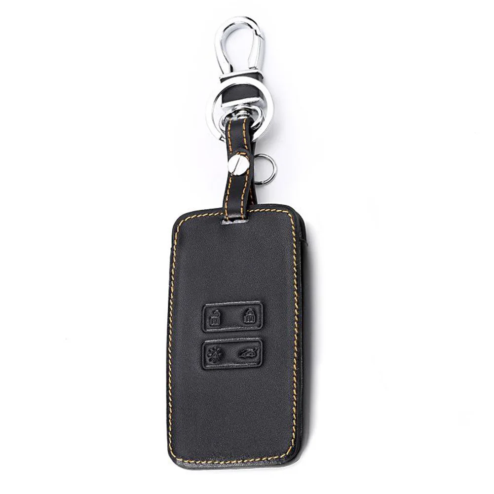 

Key Holder Car Key Cover Case 4 Buttons Ati-dust Ati-marks For Renault Koleos Kadjar 2016-2017 Scenic Megane Sandero