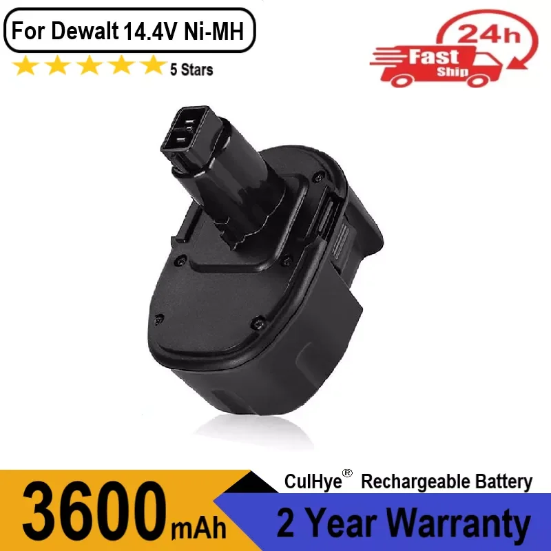 

Culhye Replacement Battery for Dewalt 14.4V XRP DC9091 DC9094 DW9091 DE9091 DE9092 14.4 Volt Cordless Power Tools