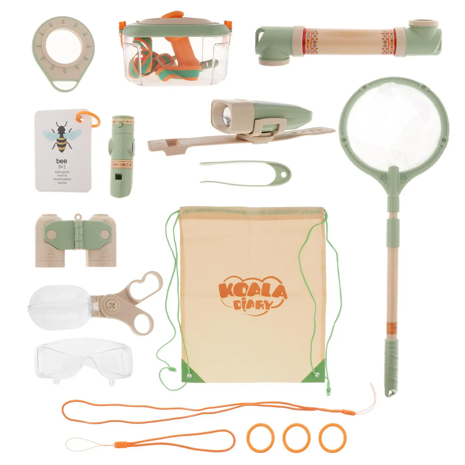 

12 Pieces Bug Catcher Kits Flashlight Hiking adventure bugs Catcher