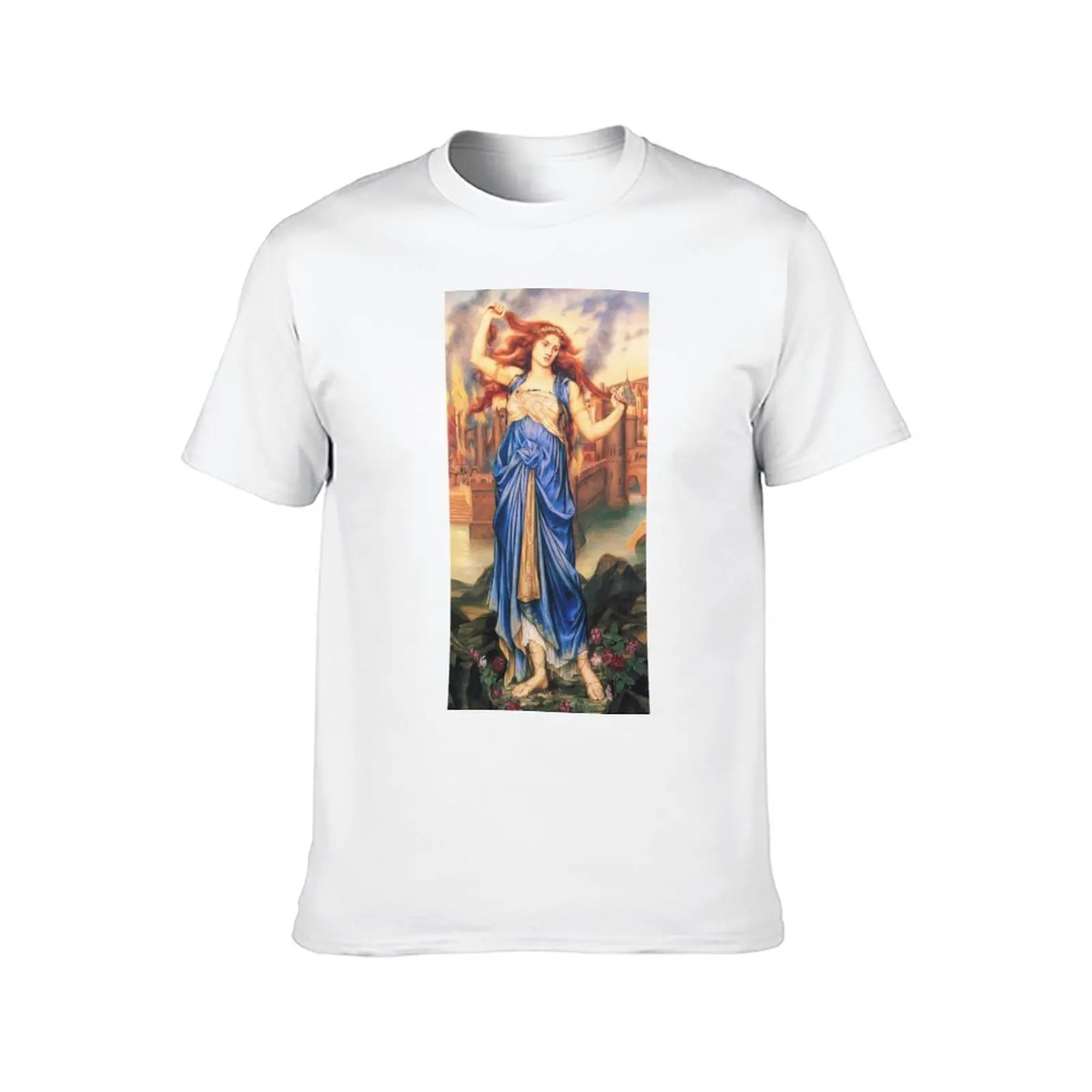 Футболка Cassandra с греческой богиней футболка аниме футболки на заказ топы больших