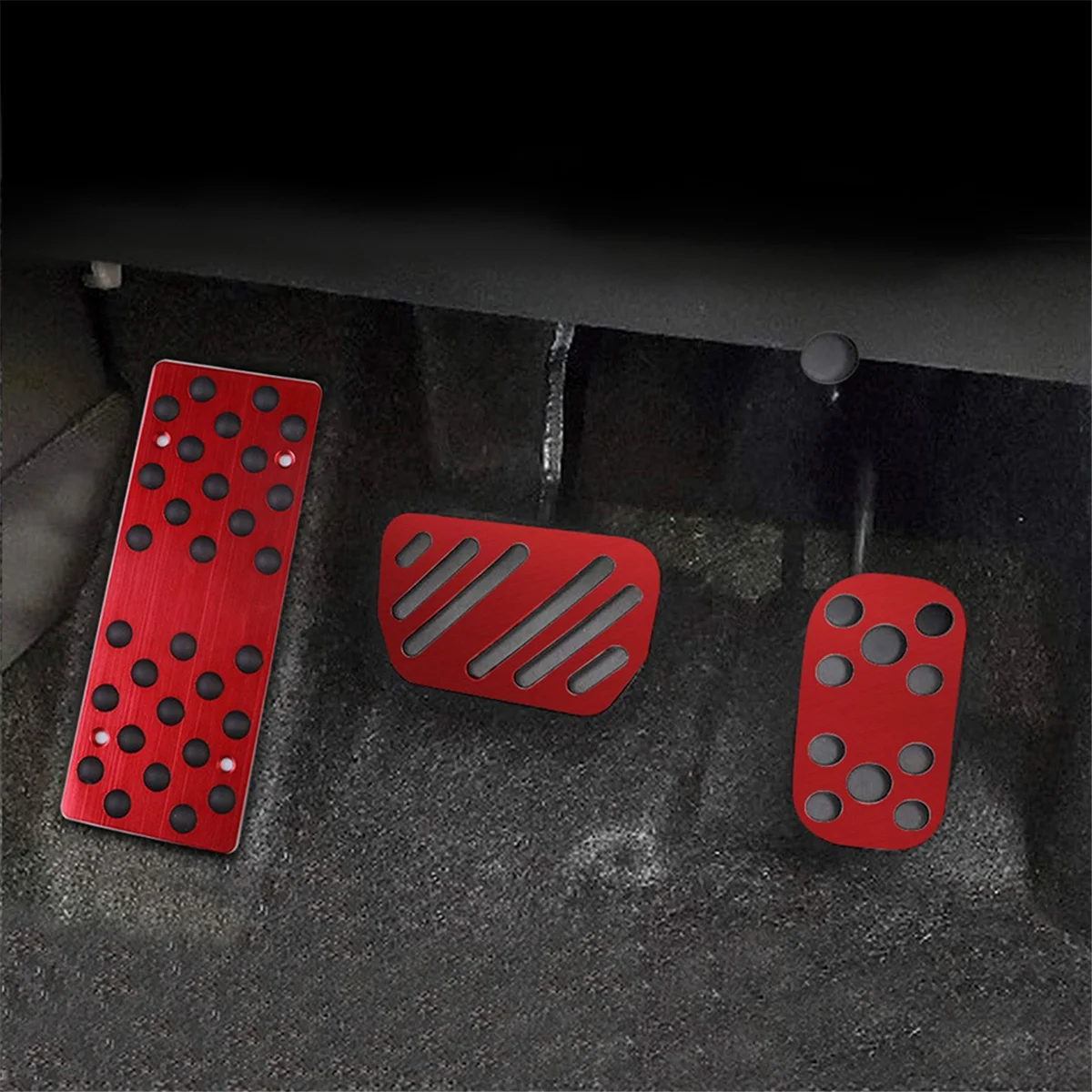 Автомобильная алюминиевая педаль акселератора тормоза подставка для педали