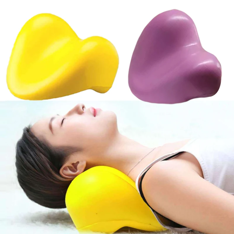 

Neck Massage Pillow Neck Shoulder Cervical Chiropractic Traction Device Massage Pillow for Pain Relief Body Neck Massager