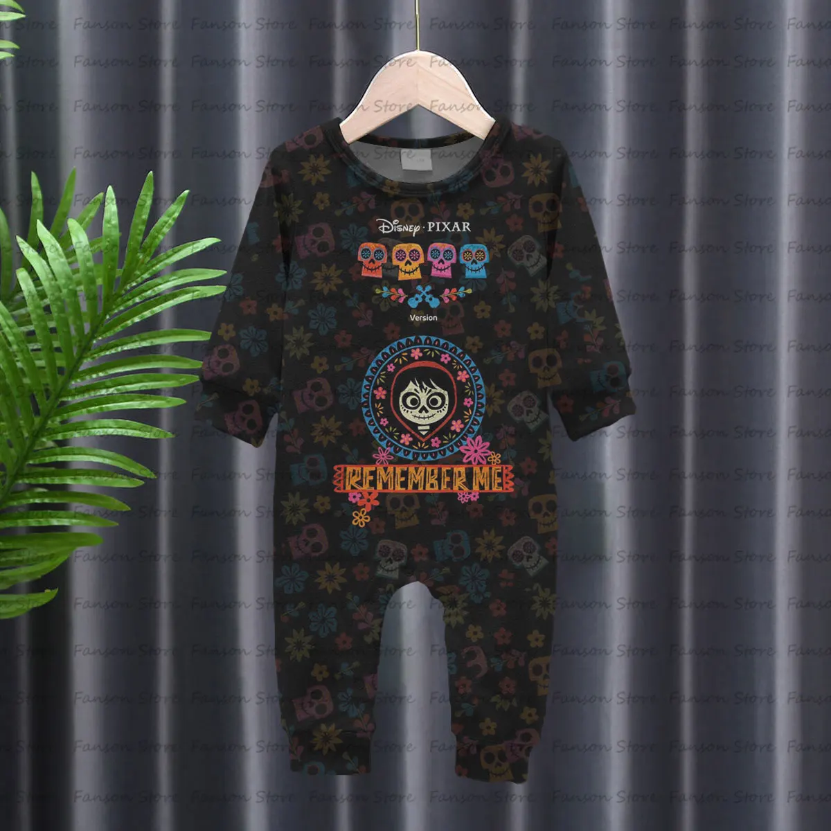 Лидер продаж 2024 новый милый детский комбинезон с 3D принтом из мультфильма коко