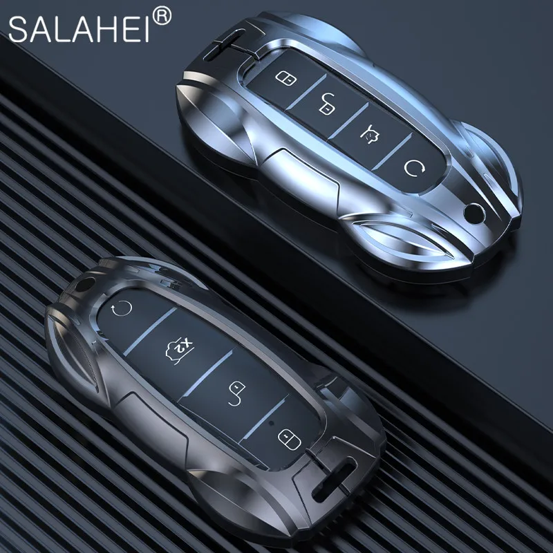 Автомобильный чехол для ключа с дистанционным управлением, чехол-держатель для BYD Song Plus Atto 3 Han EV Tang DM Qin, автомобильные аксессуары