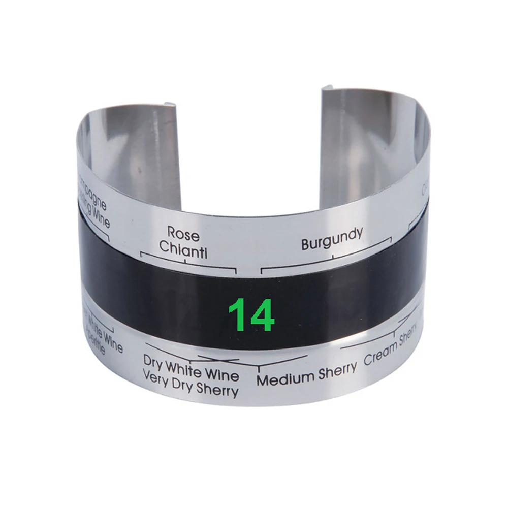 

Термометр для вина из нержавеющей стали с ЖК-дисплеем