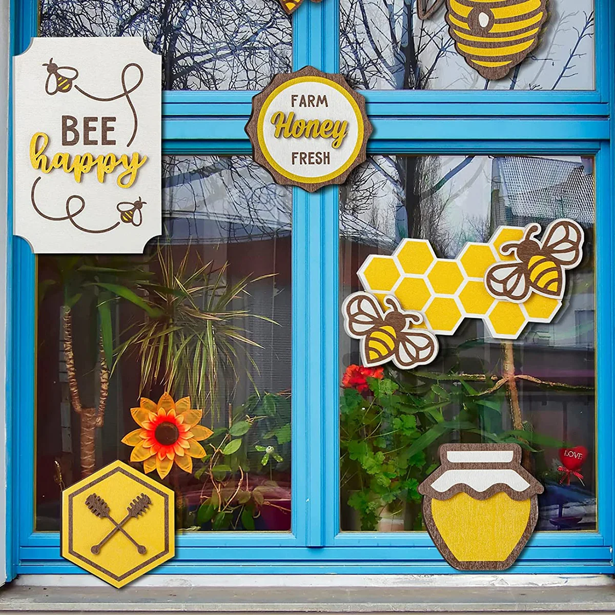 

Поднос акриловый трехмерный в виде пчелы, милый домашний миниатюрный деревенский декор для гостиной, кухни, комнаты, праздника, вечеринки