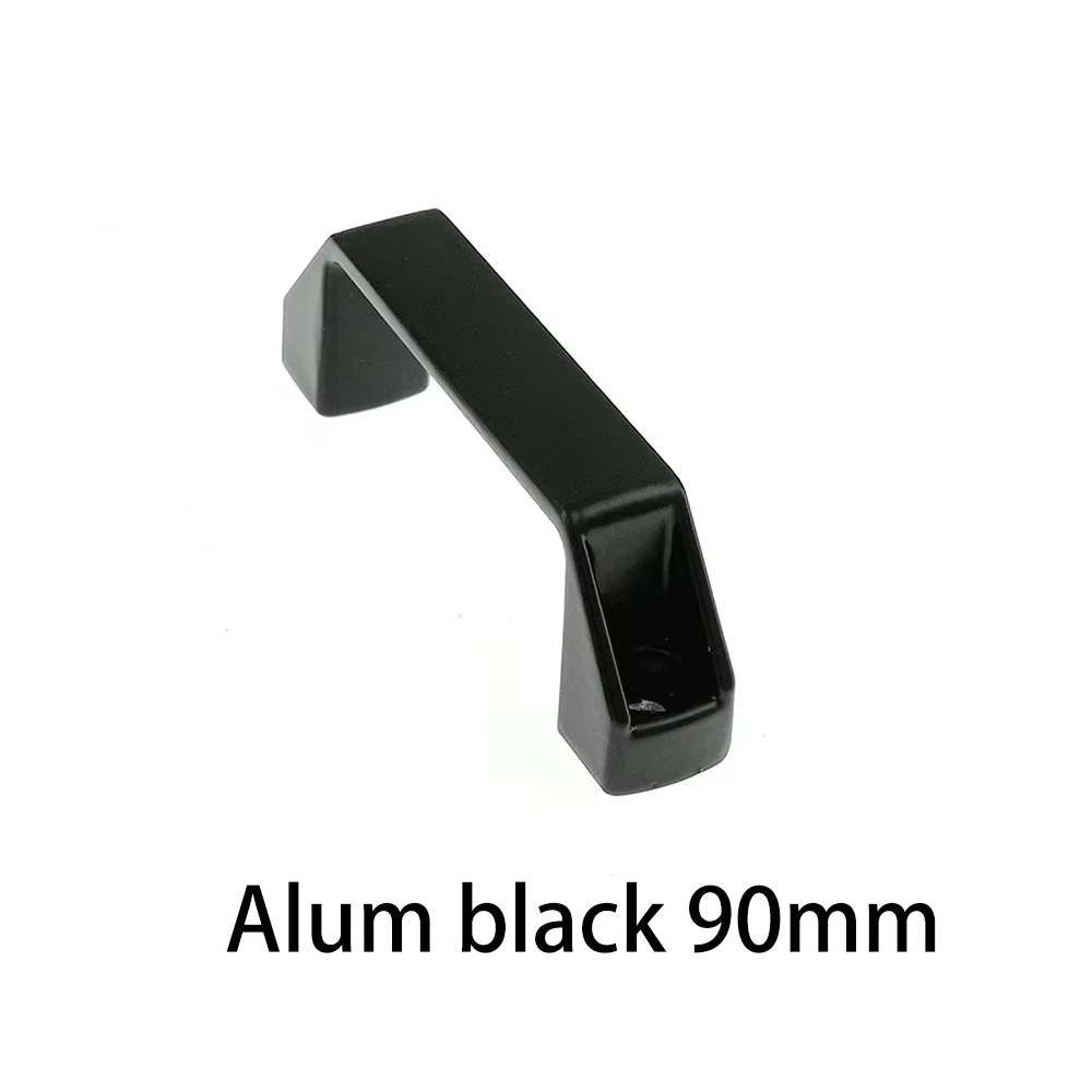 

Ручки для шкафа алюминиевые черные 90/120/180 мм