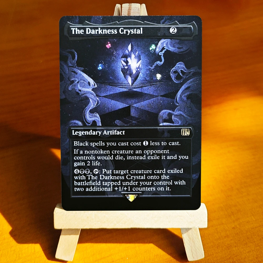 Фото Редкие эксклюзивные голографические карты для TCG-игр — Кристаллы Огня/Тьмы/Воды/Ветра/Земли №4