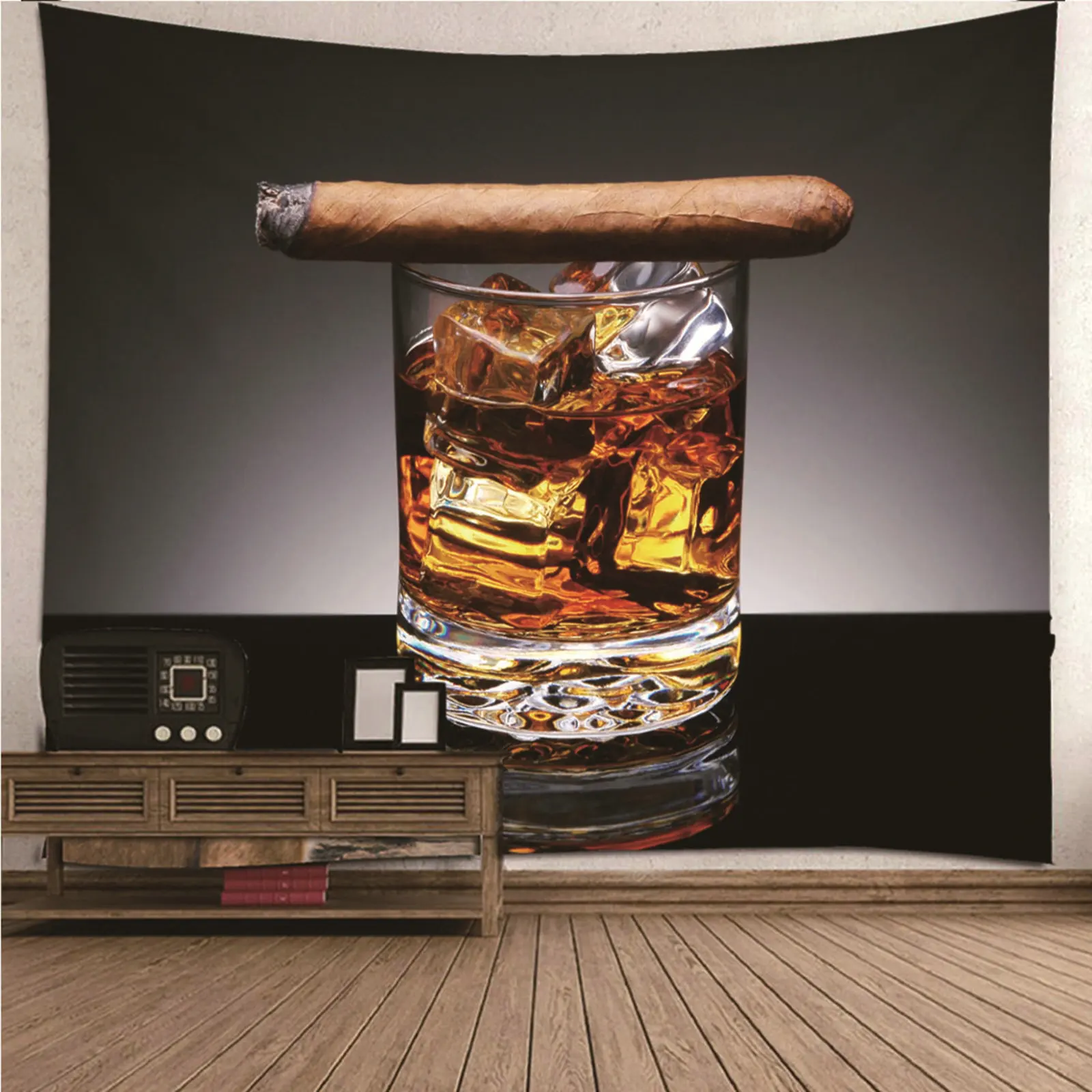 

3D Wall Covering Tapestries For Bedroom Tobacco & Alcohol Wall Hanging Blanket Dorm Art Decor Covering