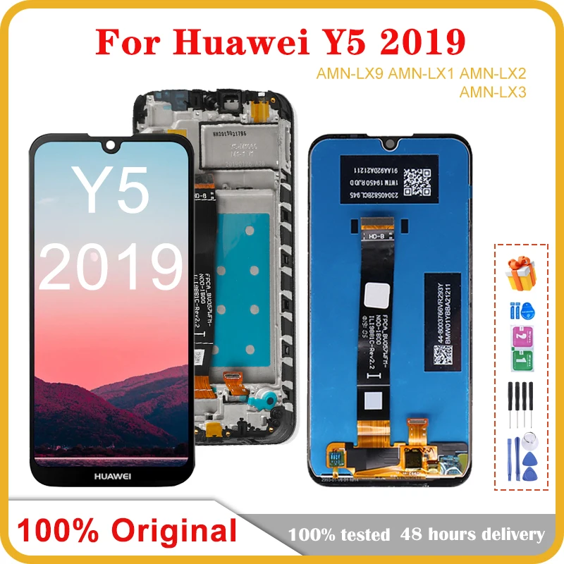 

5.7"For Huawei Y5 2019 LCD Original AMN-LX9 LX1 LX2 LX3 Display With Frame Touch Screen Digitizer For Huawei Enjoy 8S LCD Screen