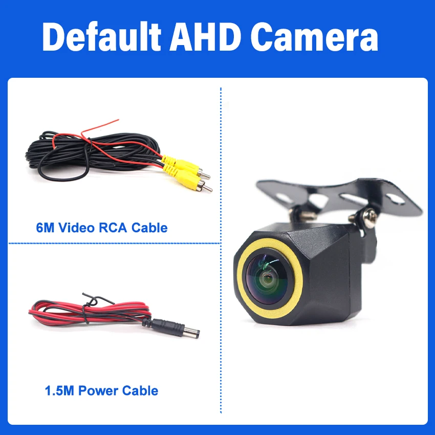 

Камера заднего вида AHD 1080P HD с углом обзора 170° и ночным видением для автомобилей General Motors, с 3-проводным управлением