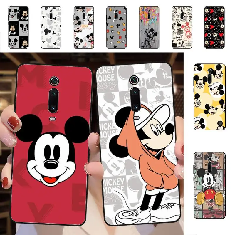 

Disney Mickey Mouse Phone Case for Redmi 5 6 7 8 9 A 5plus K20 4X S2 GO 6 K30 pro