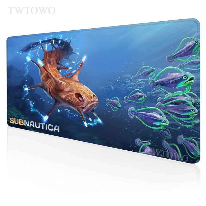 

Subnautica Mouse Pad Gamer XL New HD Custom Mousepad XXL MousePads Natural Rubber Anti Slip Carpet Mice Pad Desktop Mouse Pad