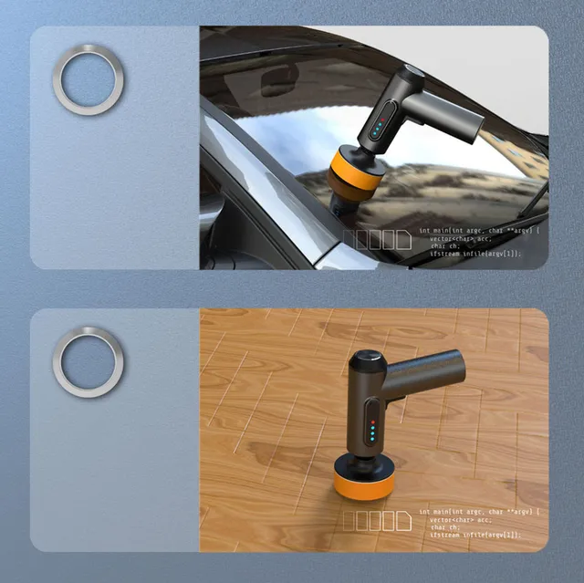 Wireless Polisher Electric Car Polisher Speed Adjustable Car Polishing Waxing Grinding Machine Power Tool for Car Polishing 4
