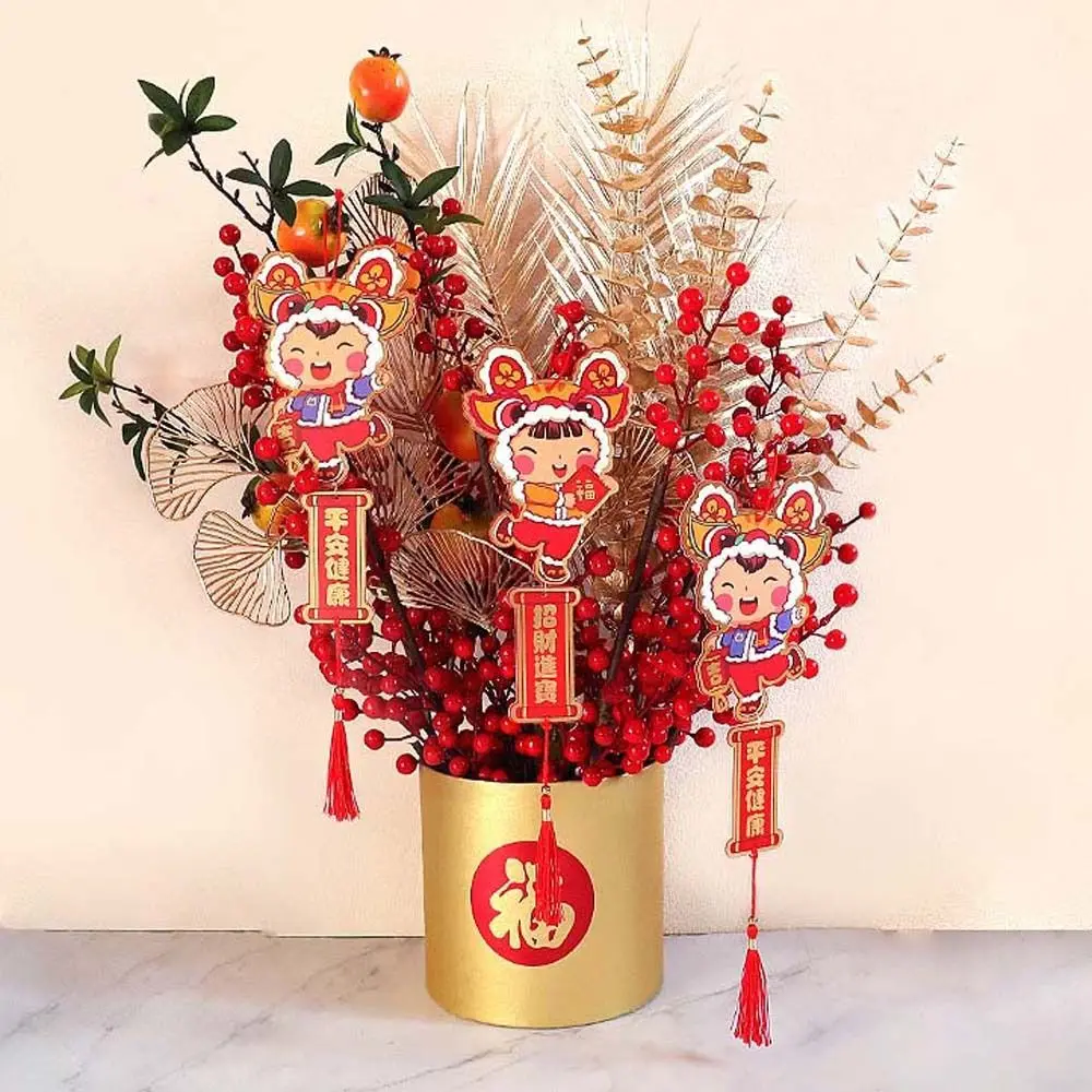 

Chinese Bonsai Ornaments Spring Festival Supplies Chinese New Year Decorations Hanging Ornaments Party Celebration