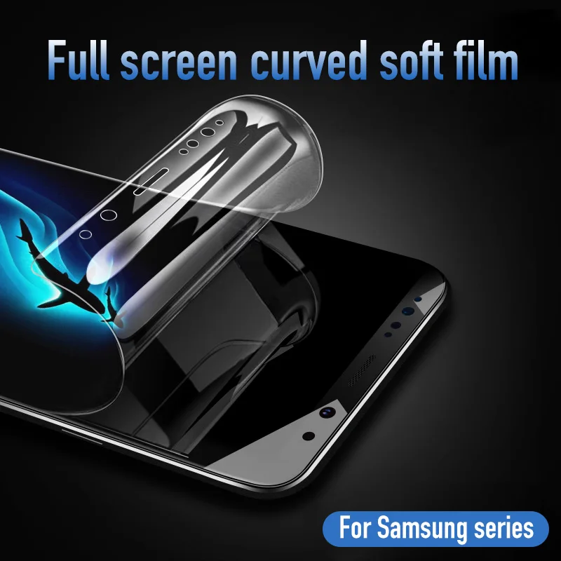 

3pcs Hydrogel Film Screen Protector for Samsung S6 S7 S8 S9 S10 For Samsung S8 Plus S10Plus S6 EdgePlus S10 5G Phone Safety Film