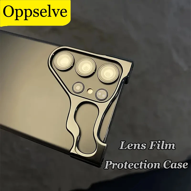 Безрамочный Алюминиевый металлический чехол-бампер противоударный защитный